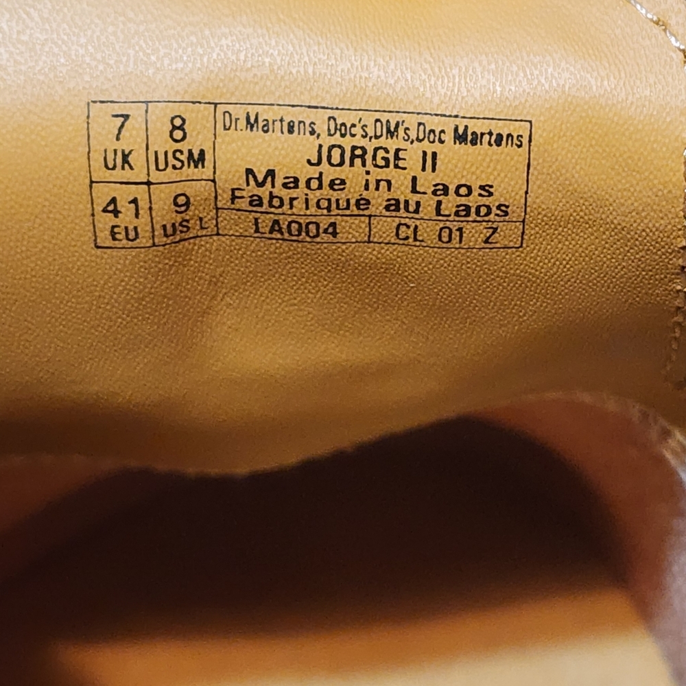 Dr. Martens Jorge II Tan Leather Backstrap Clogs - Picture 6 of 8